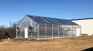 The Schuyler R-1 Greenhouse is up and ready for plants!